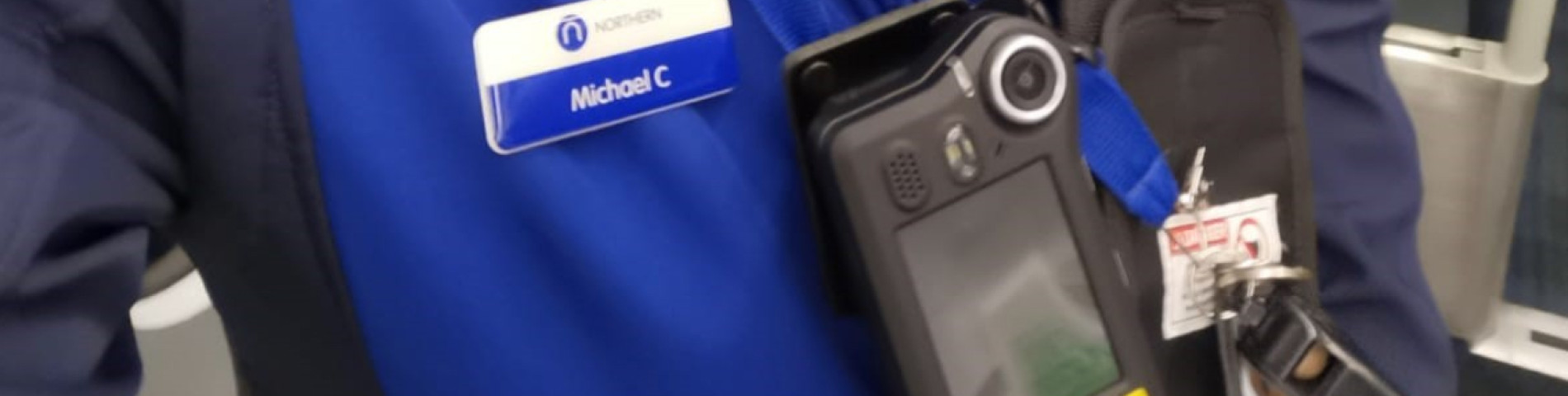 WCCTV - Northern Rail Body Worn Camera - Banner