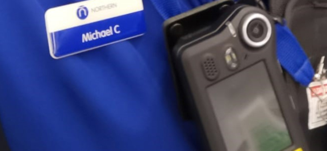 WCCTV - Northern Rail Body Worn Camera - Banner