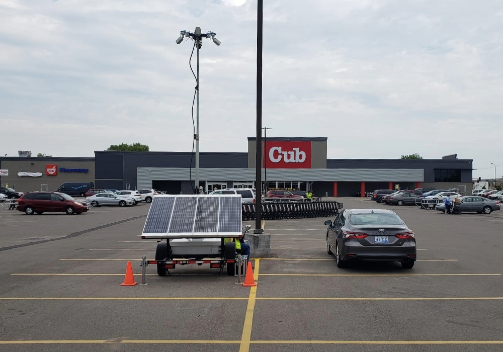 LotGuard Camera at Retail Lot - Header