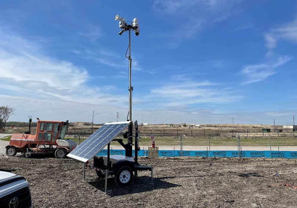 Start Up construction Site With Solar Trailer - Header