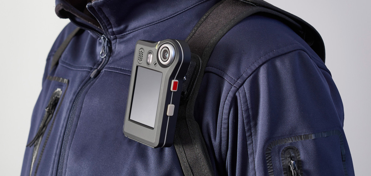 WCCTV Body Camera on Shoulder Harness